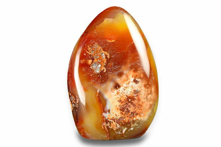 Free-Standing, Polished Carnelian Agate - Madagascar #283479